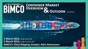 Image advertising BIMCO Shipping Market Overview and Outlook Q1 2023 Container webinar