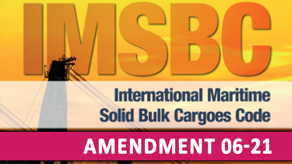 IMSBC amendment 06-21