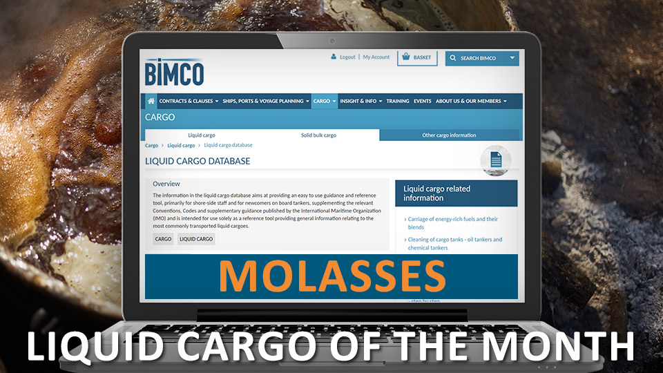Liquid cargo of the month - Molasses