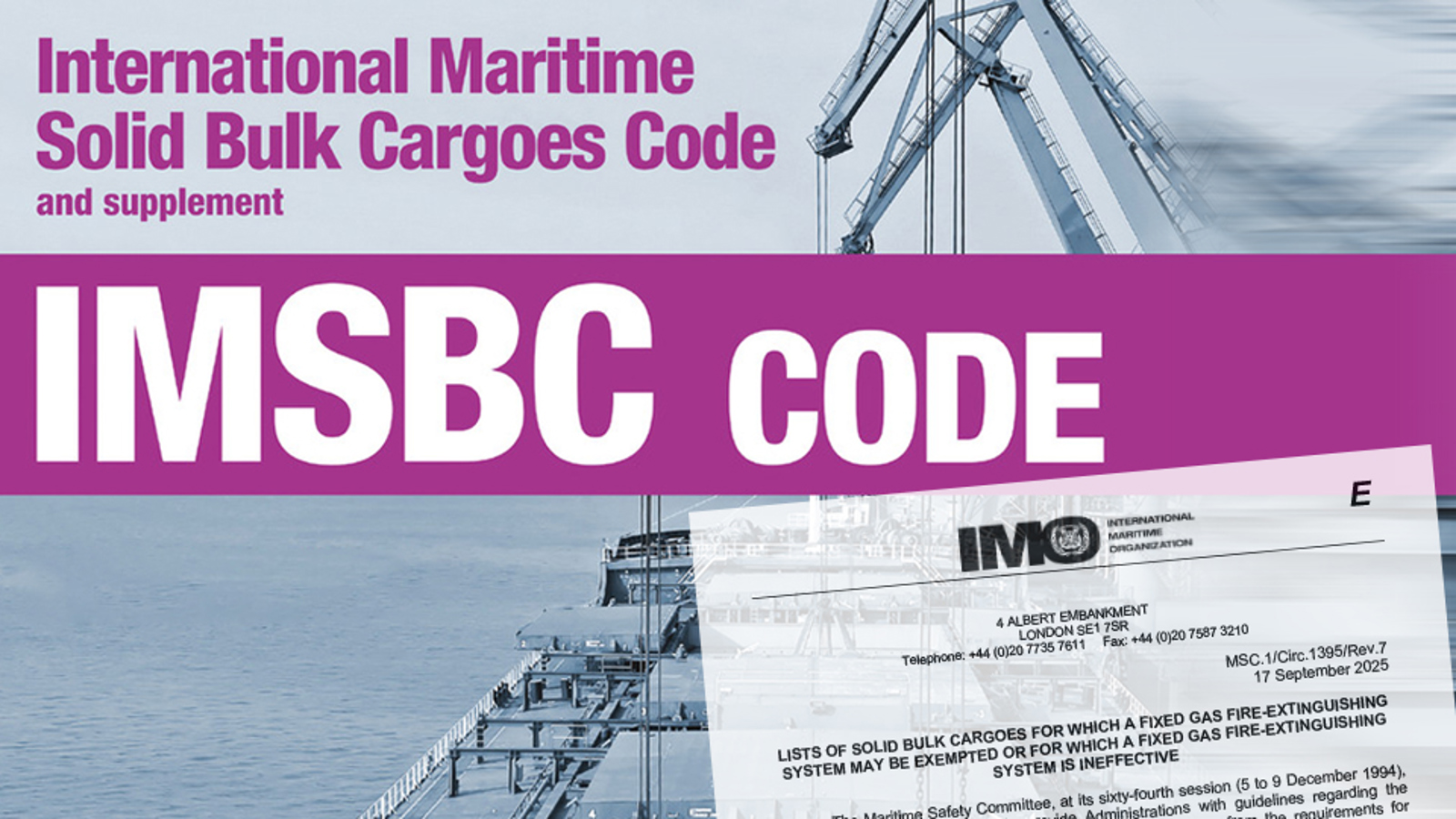 Is your solid bulk cargo exempted from the need to have CO2 fittings?