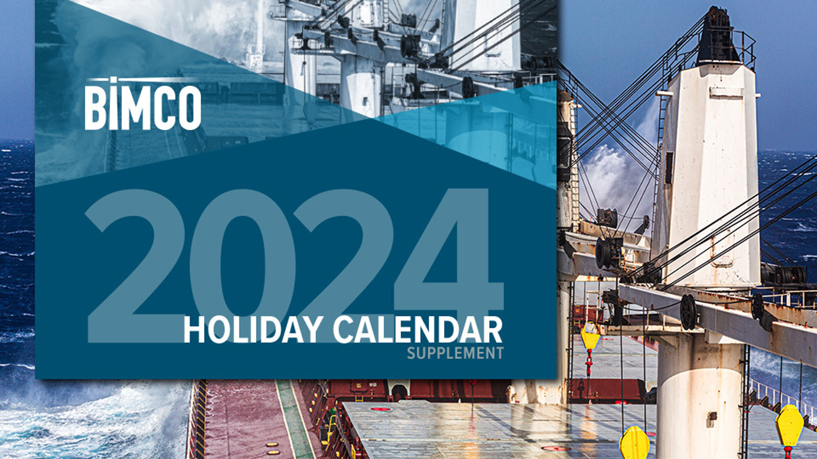 BIMCO HOLIDAY CALENDAR SUPPLEMENT
