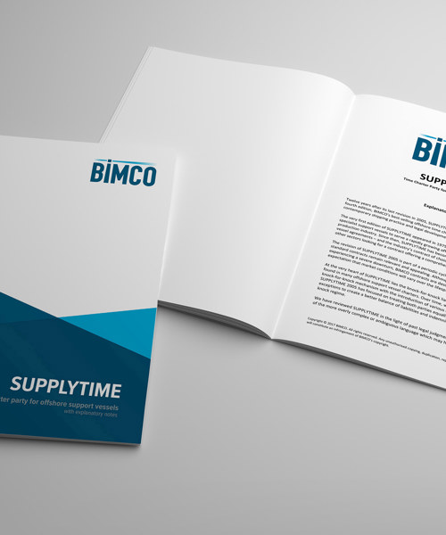 printed BIMCO contract