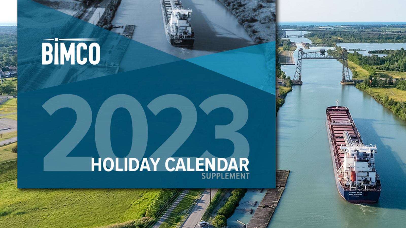 Image advertising BIMCO Holiday Calendar Supplement 2023