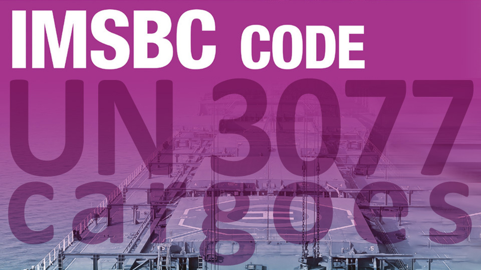IMSBC Code UN 3070 Cargoes
